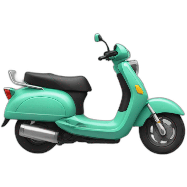 Motero scooter emoji