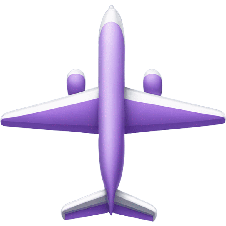 Light purple Airplane emoji