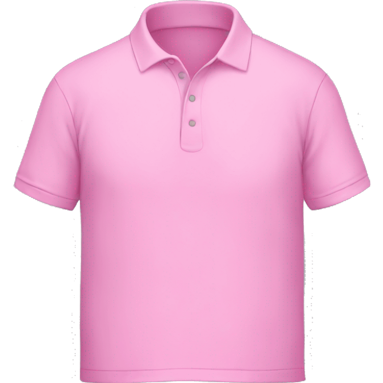 Pink polo shirt  emoji