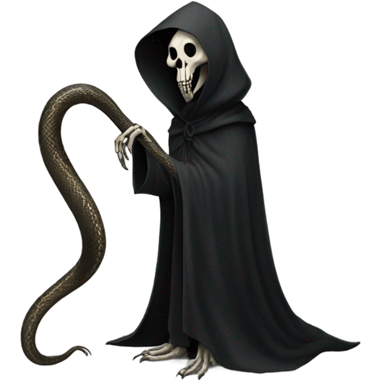 slim reaper thats a snake emoji