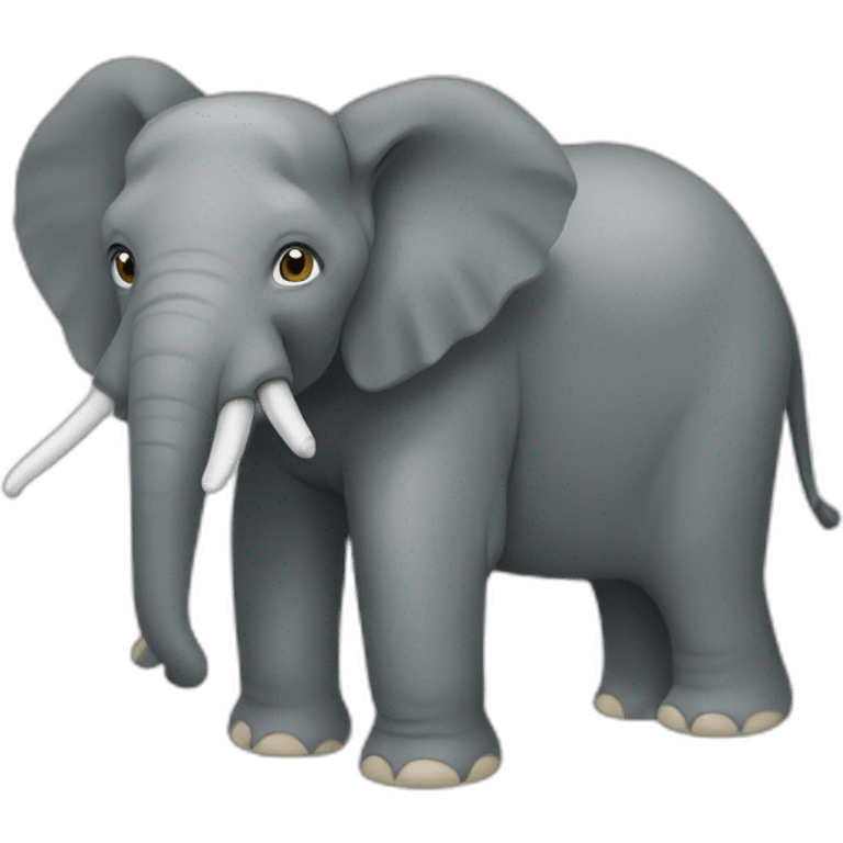 Un éléphant emoji