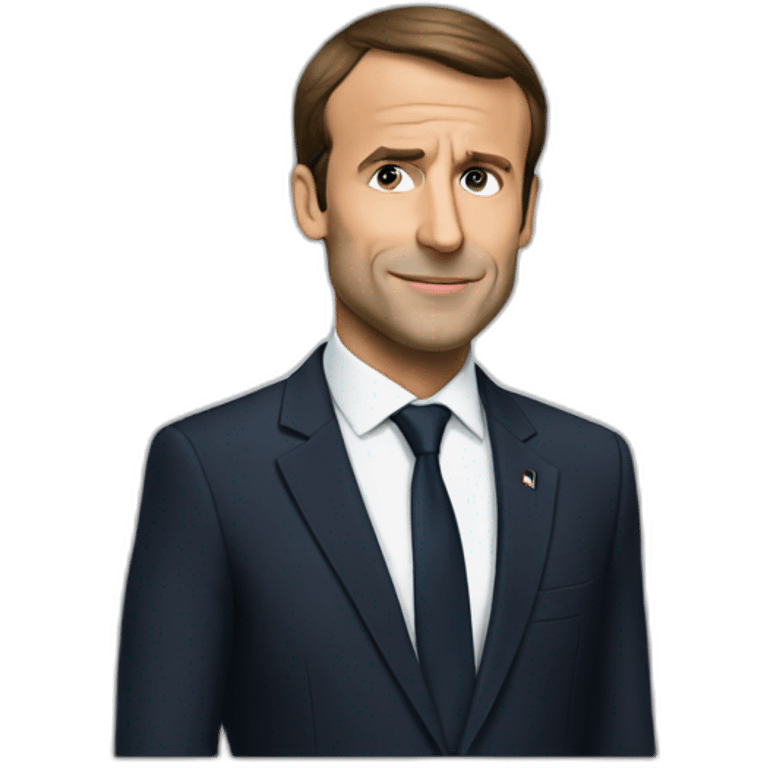 Macron sur m emoji