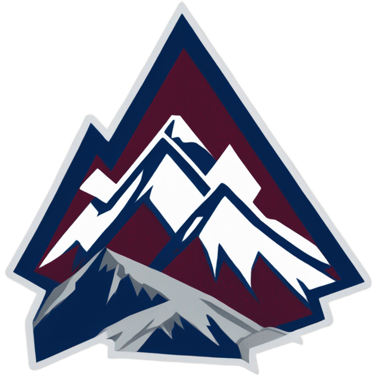 Colorado avalanche insignia emoji