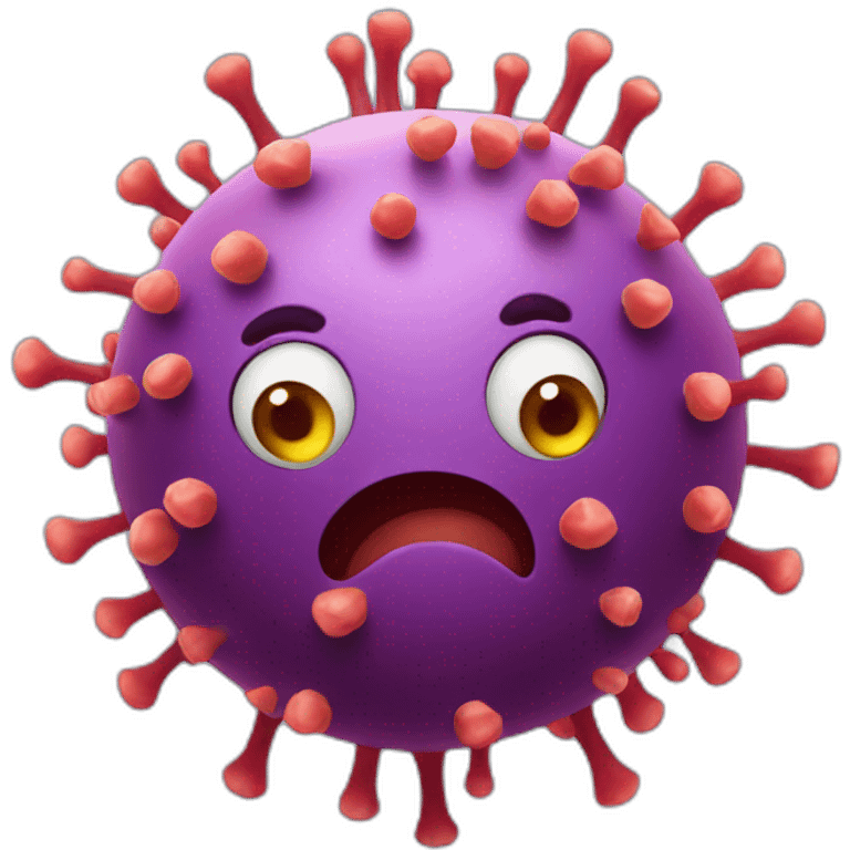 Covid virus emoji