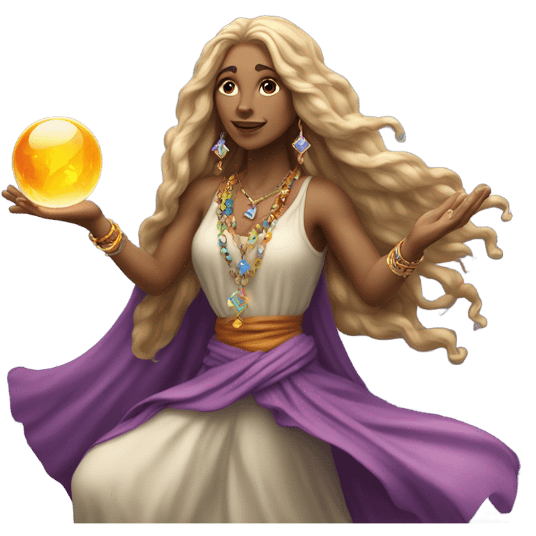 fortune teller white woman emoji