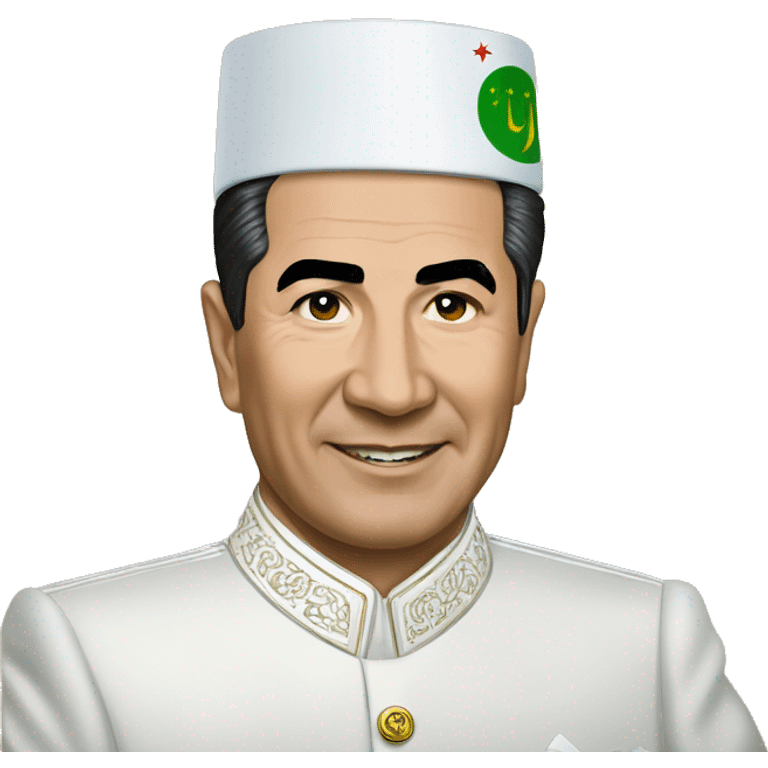 Saparmurat Niyazov president Turkmenistan emoji