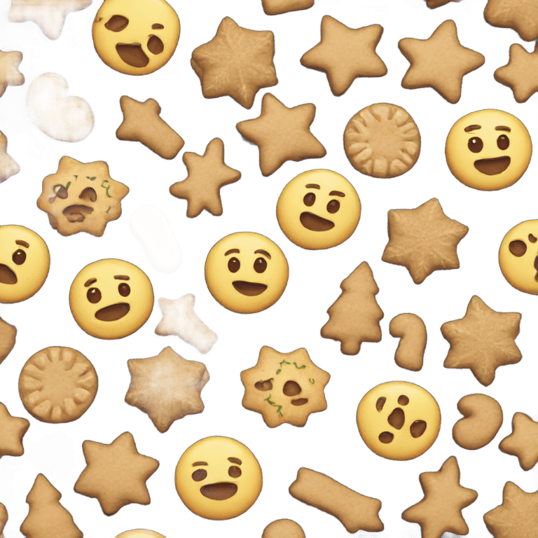 Christmas cookies emoji