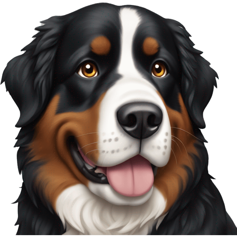  Bernese mountain dog emoji