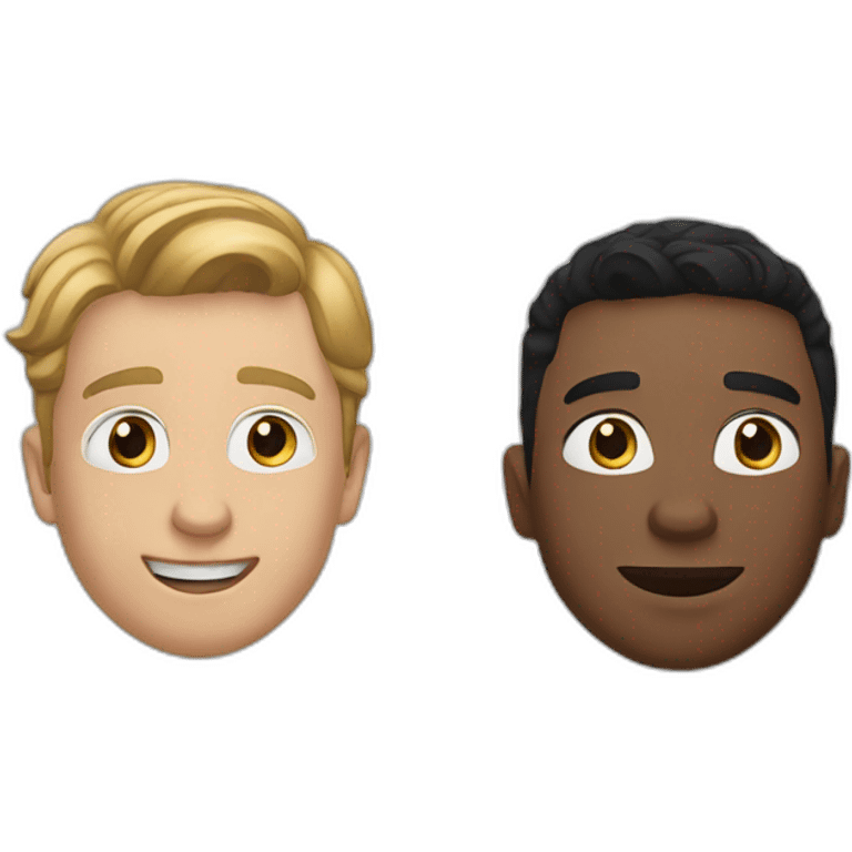 Henry and Alex from the movie red white and royal blue emoji