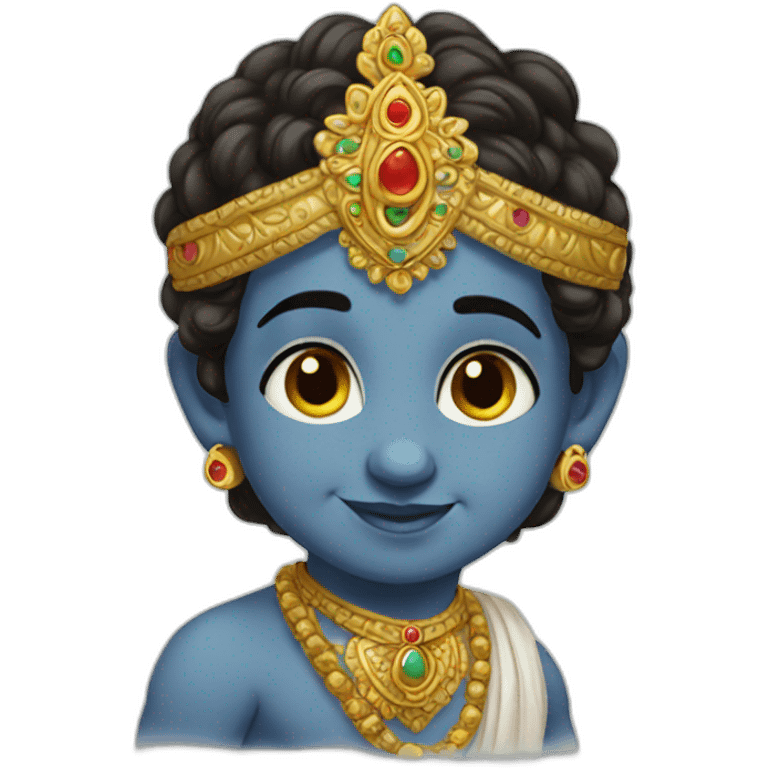 Little Krishna emoji