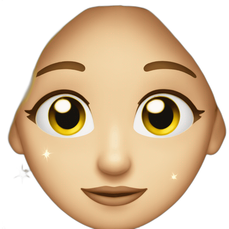 carita amarilla con estrellas en los ojos emoji