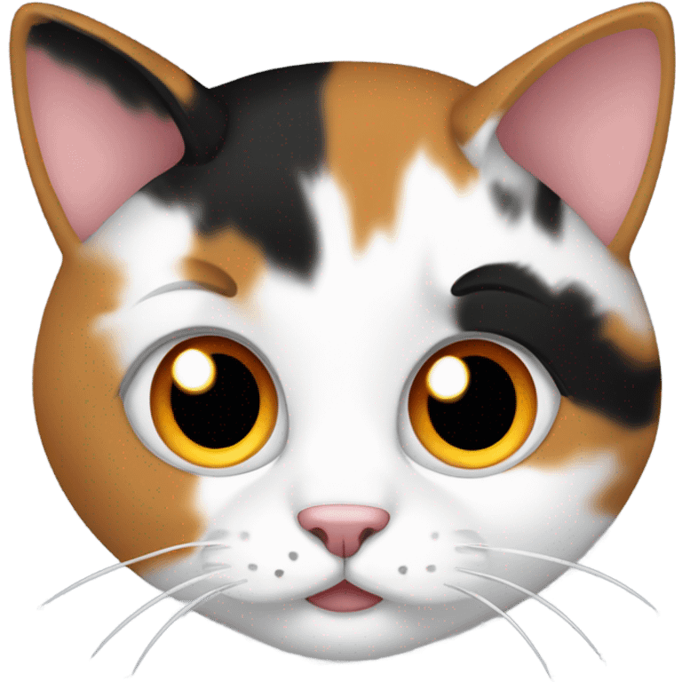 calico cat emoji