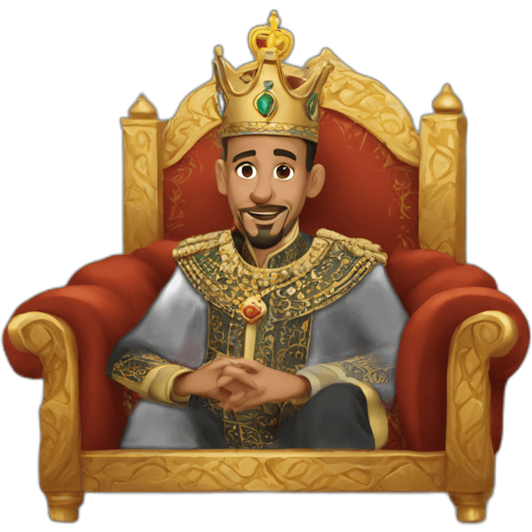 King of morocco emoji