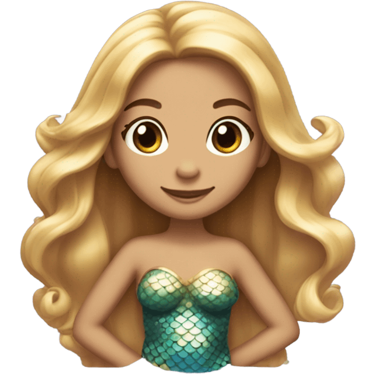 Mermaid: Medium-Light Skin Tone  emoji