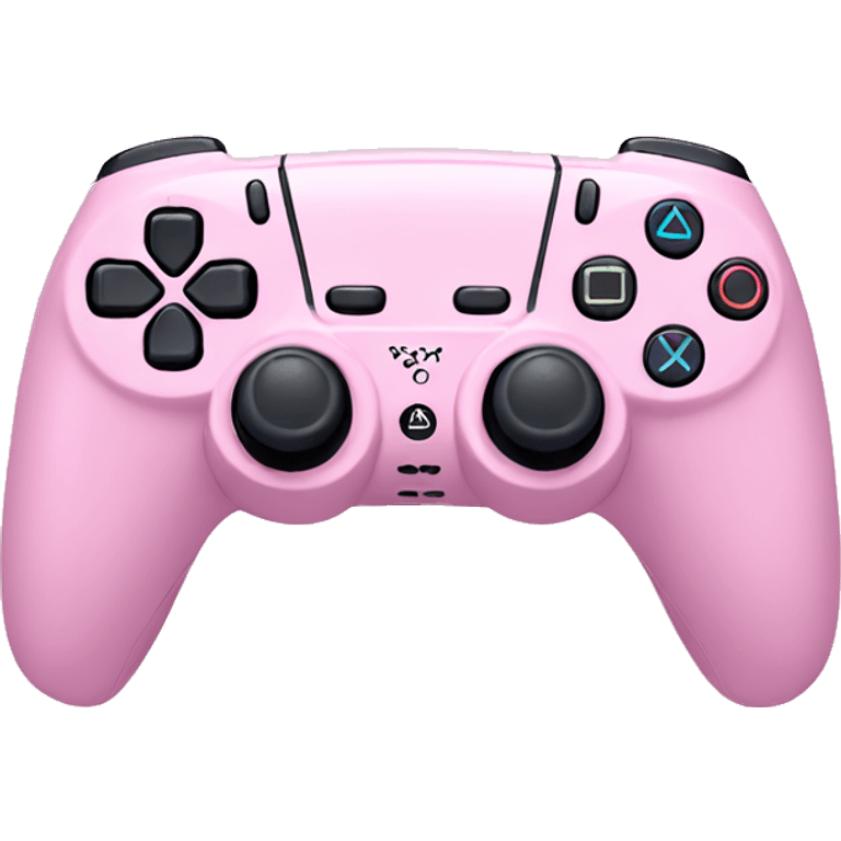 Pink ps5 controller emoji