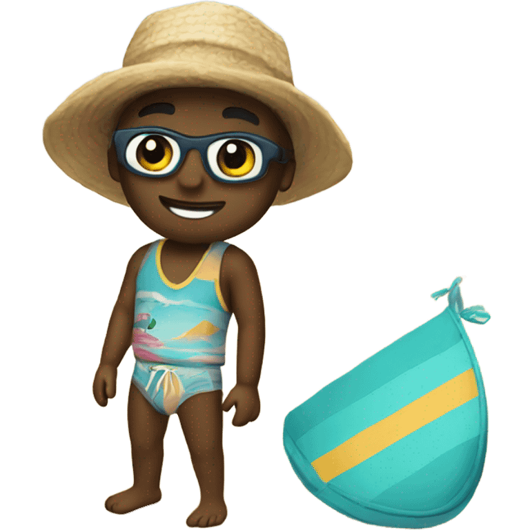 Beach vibe emoji