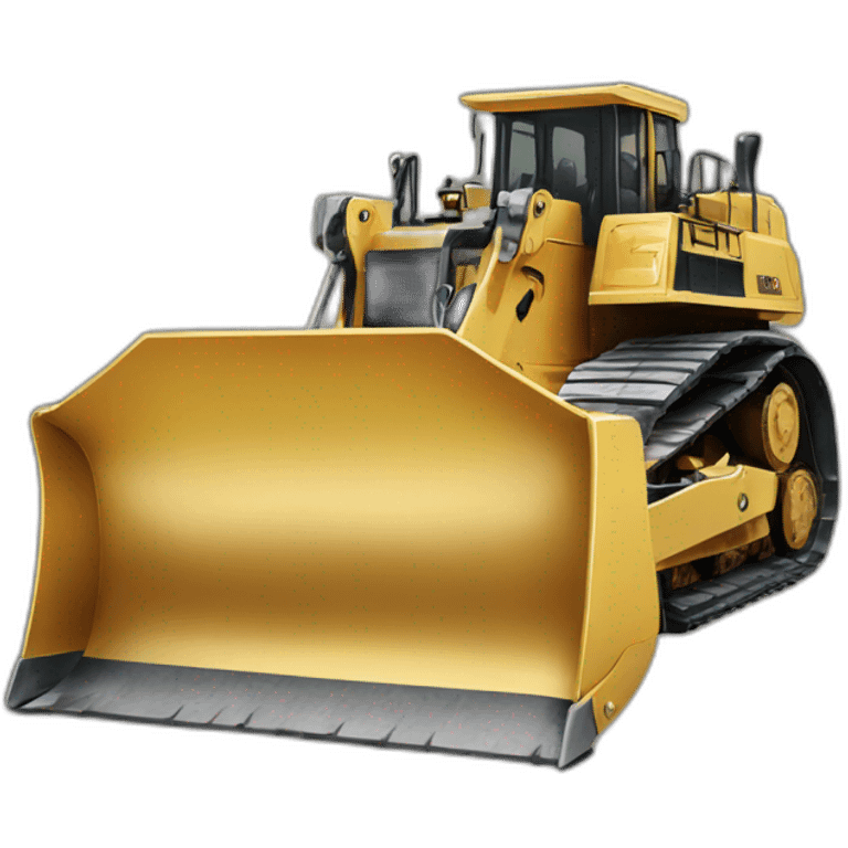 Bulldozer emoji