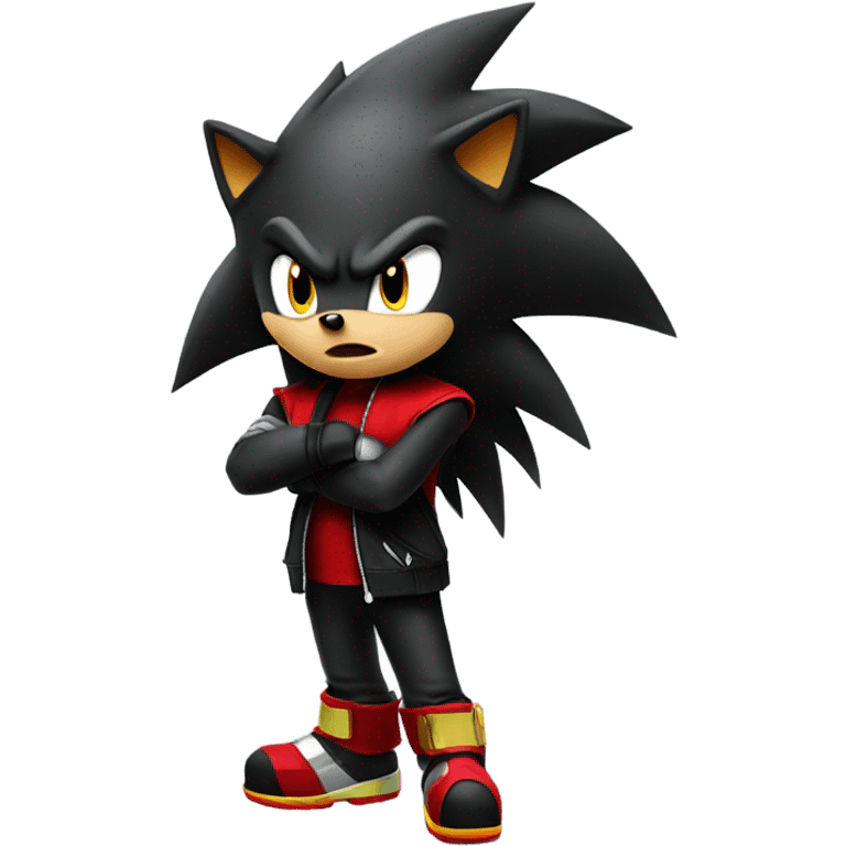 Shadow the hedgehog emoji