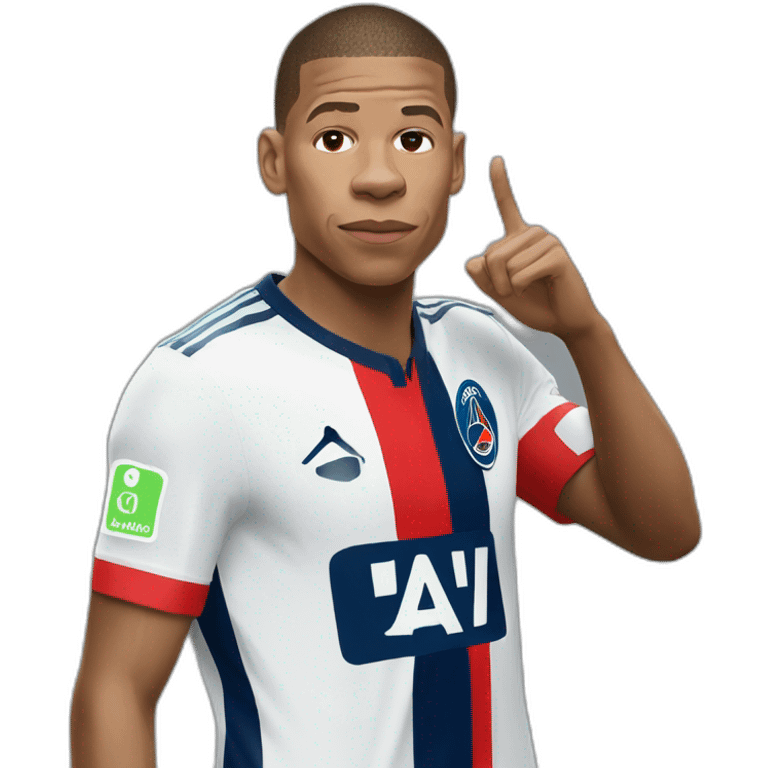 Kyllian Mbappé emoji