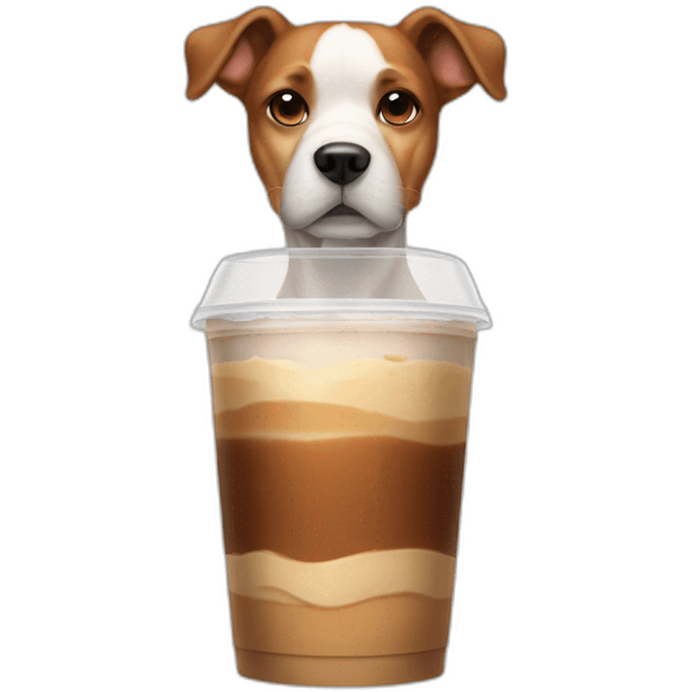 Gay Muscles / iced coffee / / dog  emoji