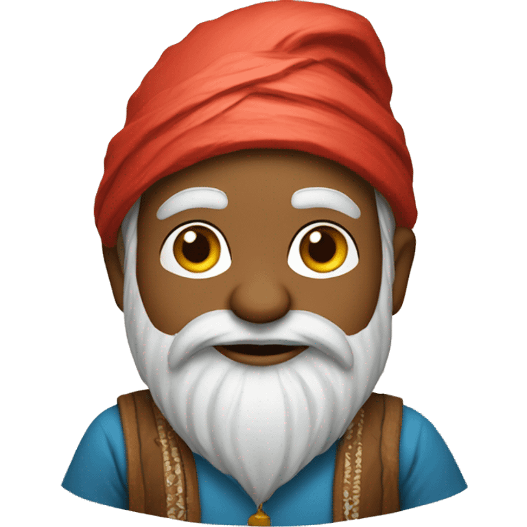 Indian gnome emoji