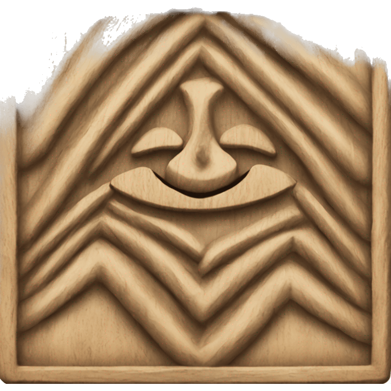 Ifa yoruba wooden board  emoji