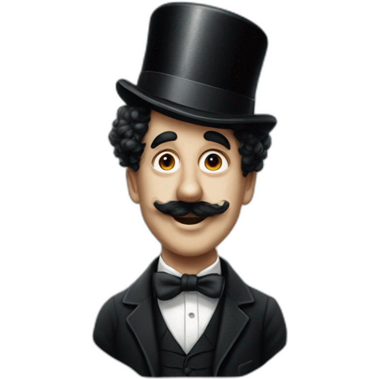 charlie chaplin sans chapeau emoji