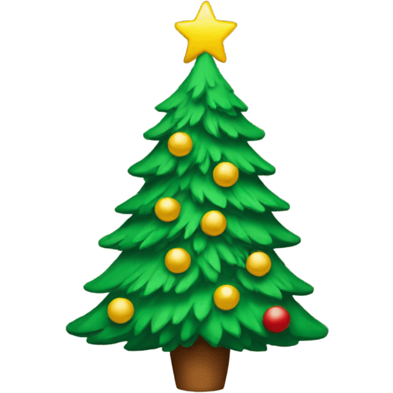 Christmas tree emoji