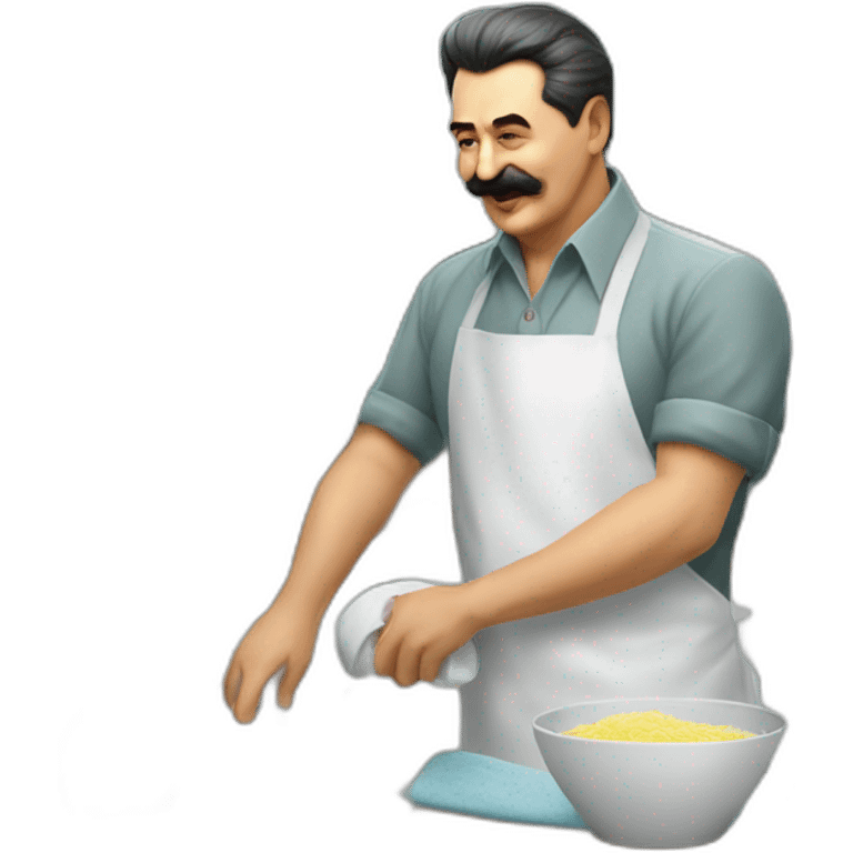 iosif stalin washing the dishes emoji