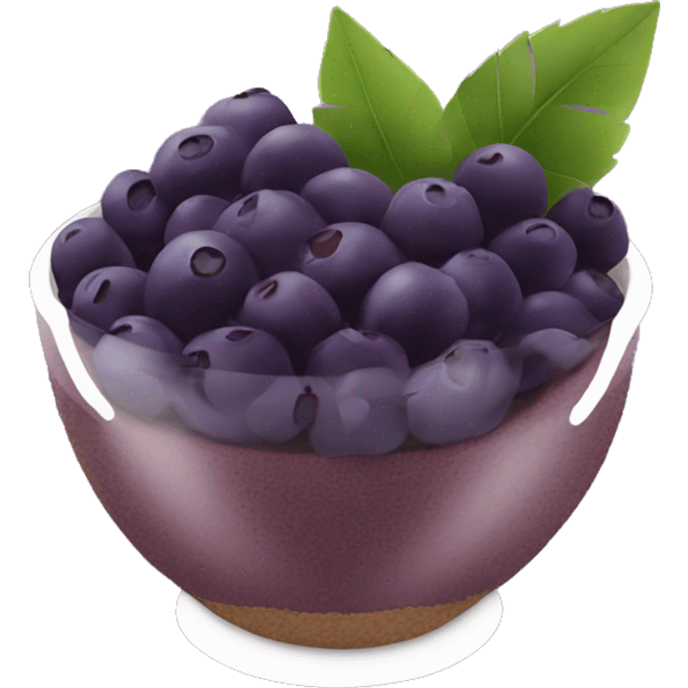 acai bowl emoji