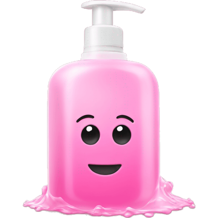 Pink liquid soap  emoji