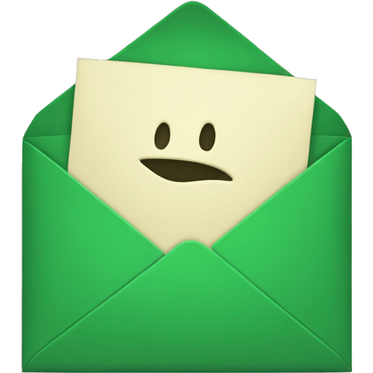 green envelope emoji