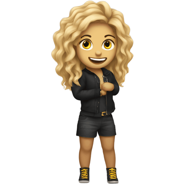 Shakira She Wolf emoji