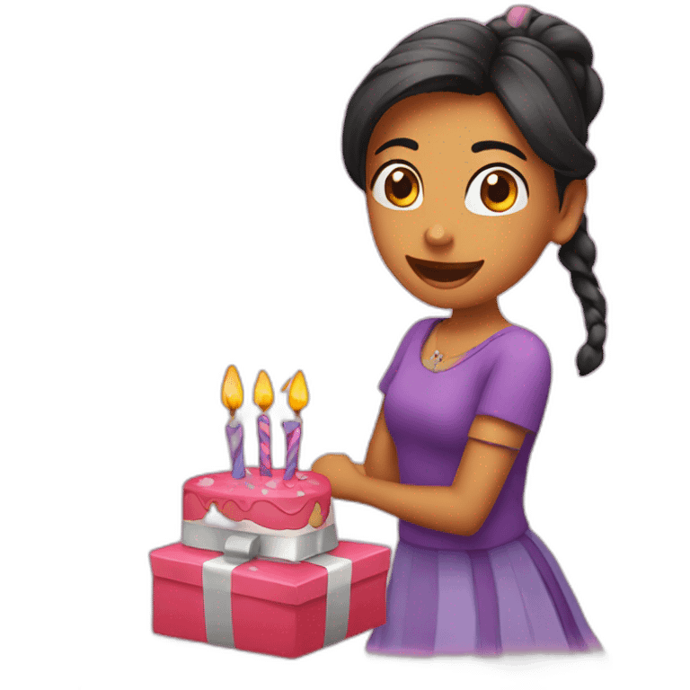 Priya happy birthday sign emoji