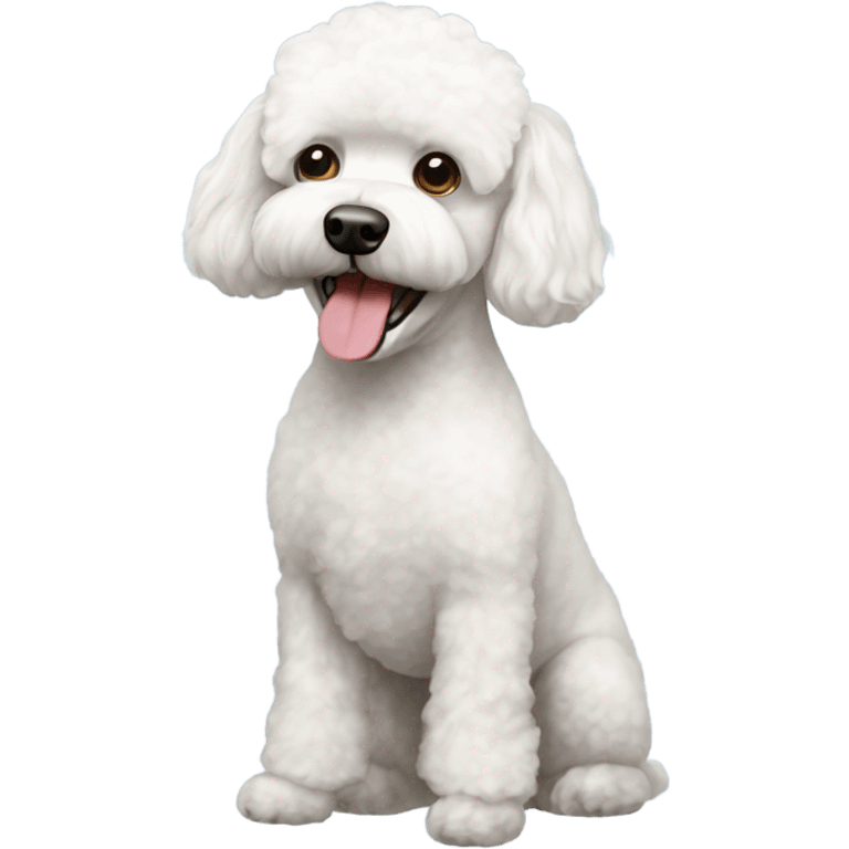 Bichon poodle  emoji