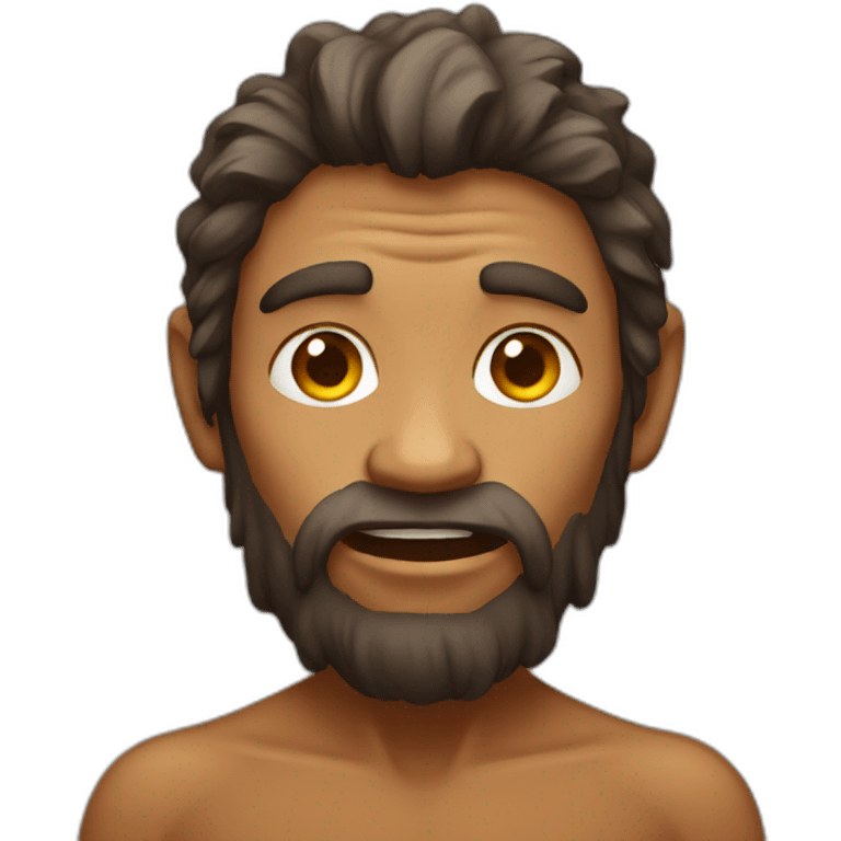 cave man emoji