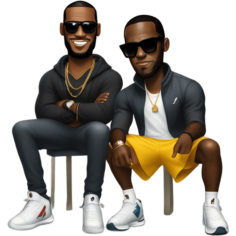 lebron and diddy emoji