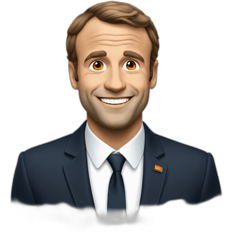 macron-smiling-happy emoji