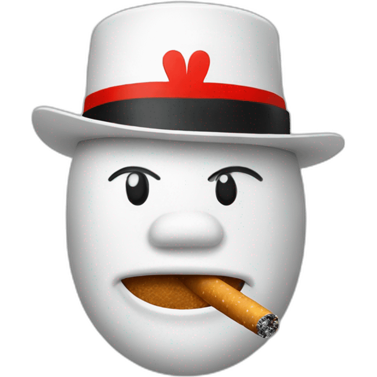 bonhomme cigarette emoji