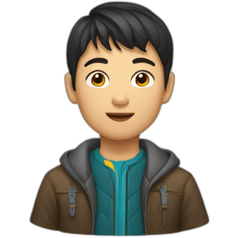 Good Kazakh boy emoji