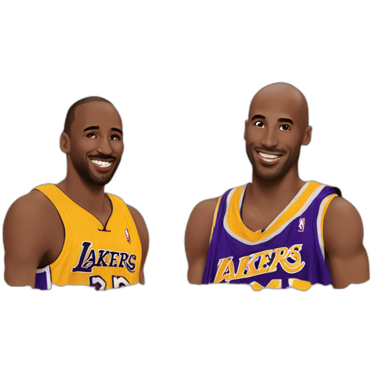 Jordan et Kobe  emoji