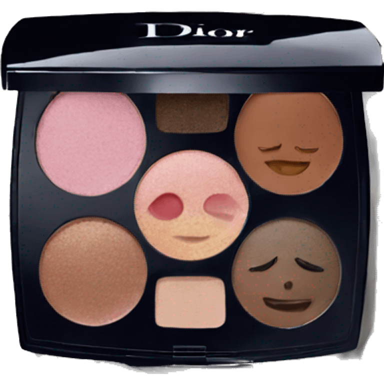 Dior face palette  emoji