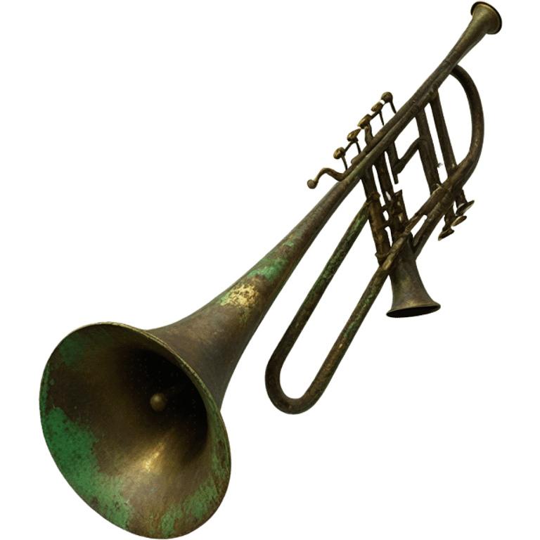 Oxidized trombone  emoji