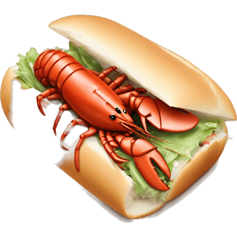 Lobster roll emoji