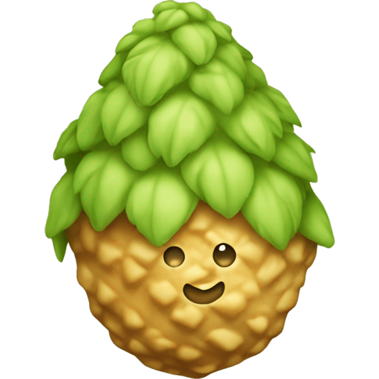 Fat hop cone emoji