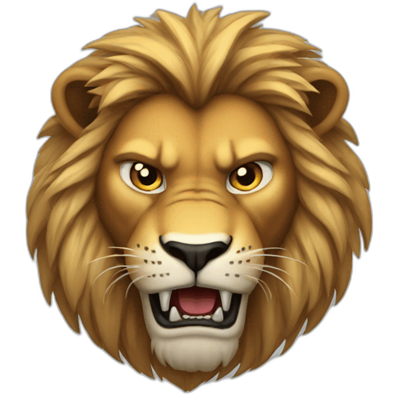 angry-lion emoji