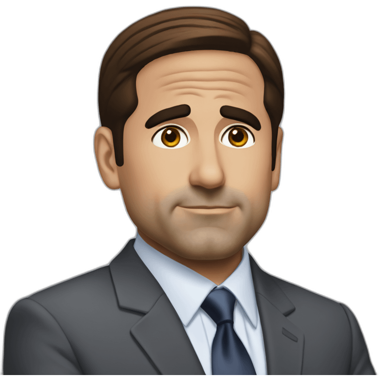 michael scott from the office emoji