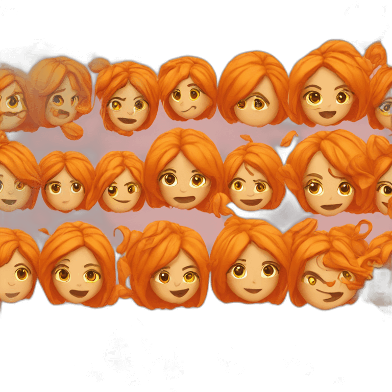 orange sirens emoji