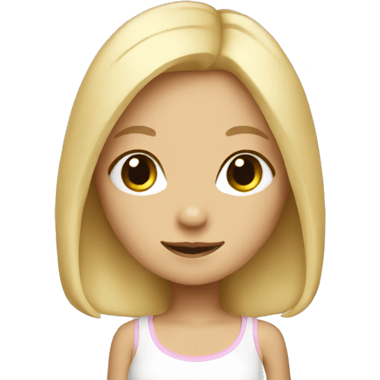 blonde bunny girl emoji