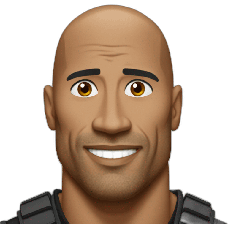 the rock jonson emoji